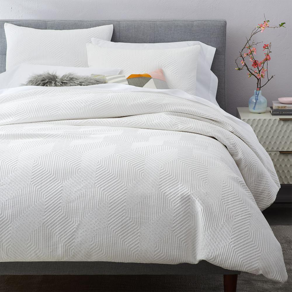 Organic Modern Geo Duvet Cover Duvet Covers & Sets | west elm United